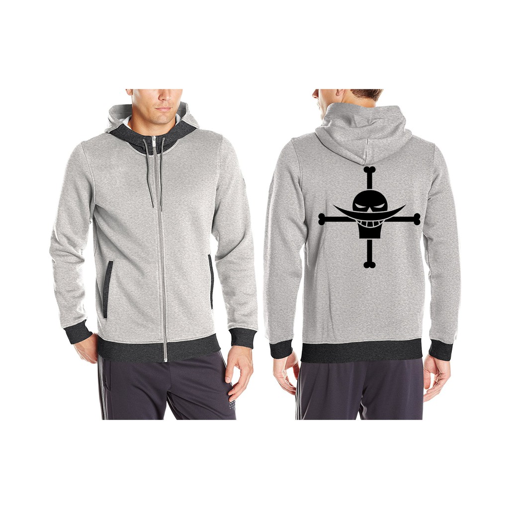 JAKET ONE PIECE WHITEBEARD GREY (JW OP 04)