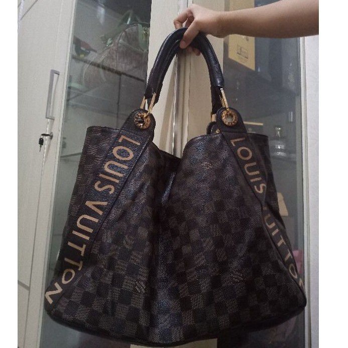 Jual Tas Koper Louis Vuitton Original Authentic Second Preloved Branded Bag  LV