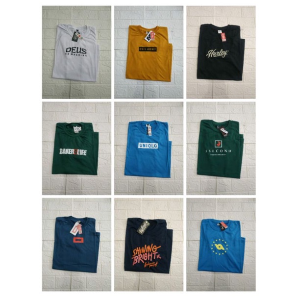 Kaos Pria/Kaos Oblong/Kaos Murah