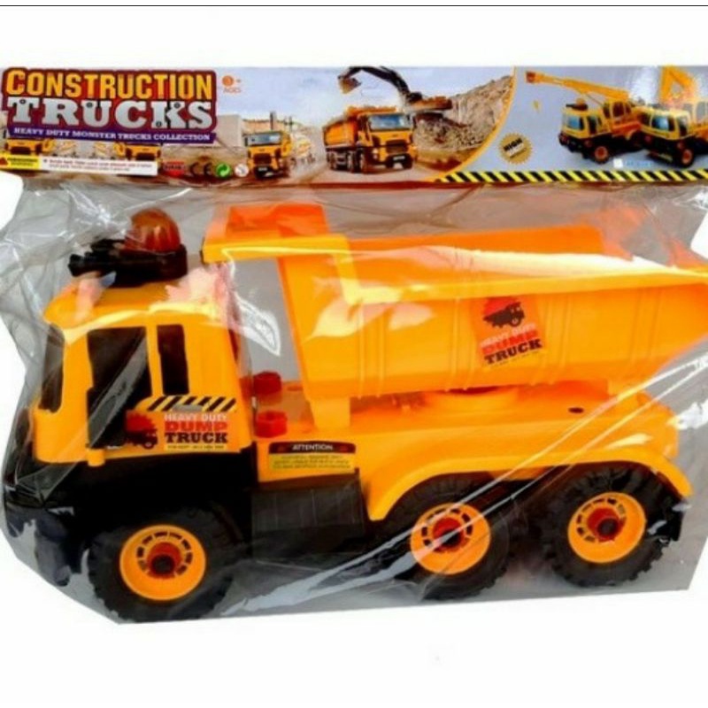 mainan truk pasir- mainan dump truk- mainan anak edukatif