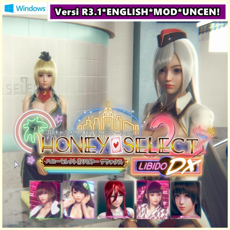 Honey Select 2 Lib1d0 DX Better Repack R3.1 English-MOD-UNCEN - DVD Game PC-LAPTOP Windows