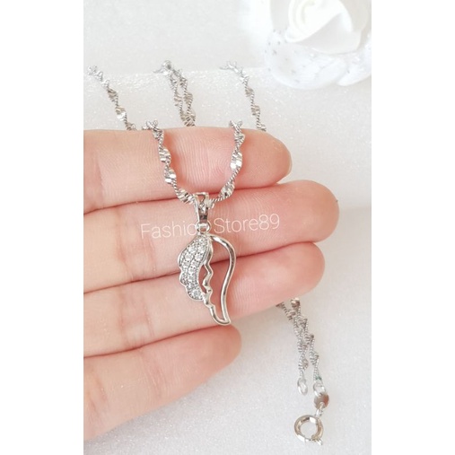 Kalung Fashion Daun import Xuping Lapis emas 18k bestquality xuping silver