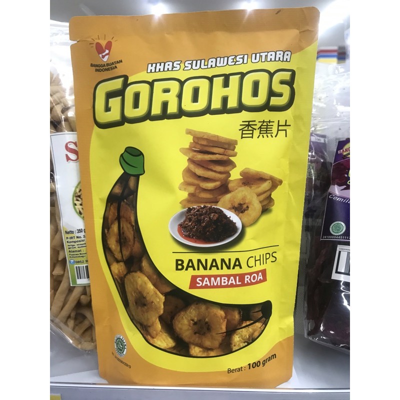 

Keripik Pisang Gorohi