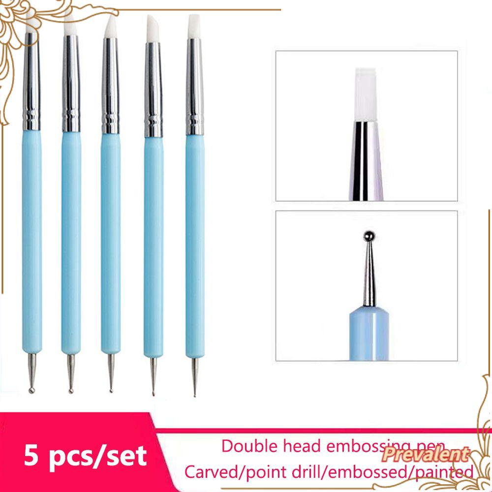 Brush Dotting Bahan Silikon Untuk Nail Art