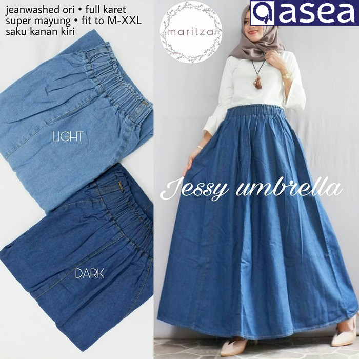 ASEA Jessy Umberella - Rok Jeans Payung Pecah 8