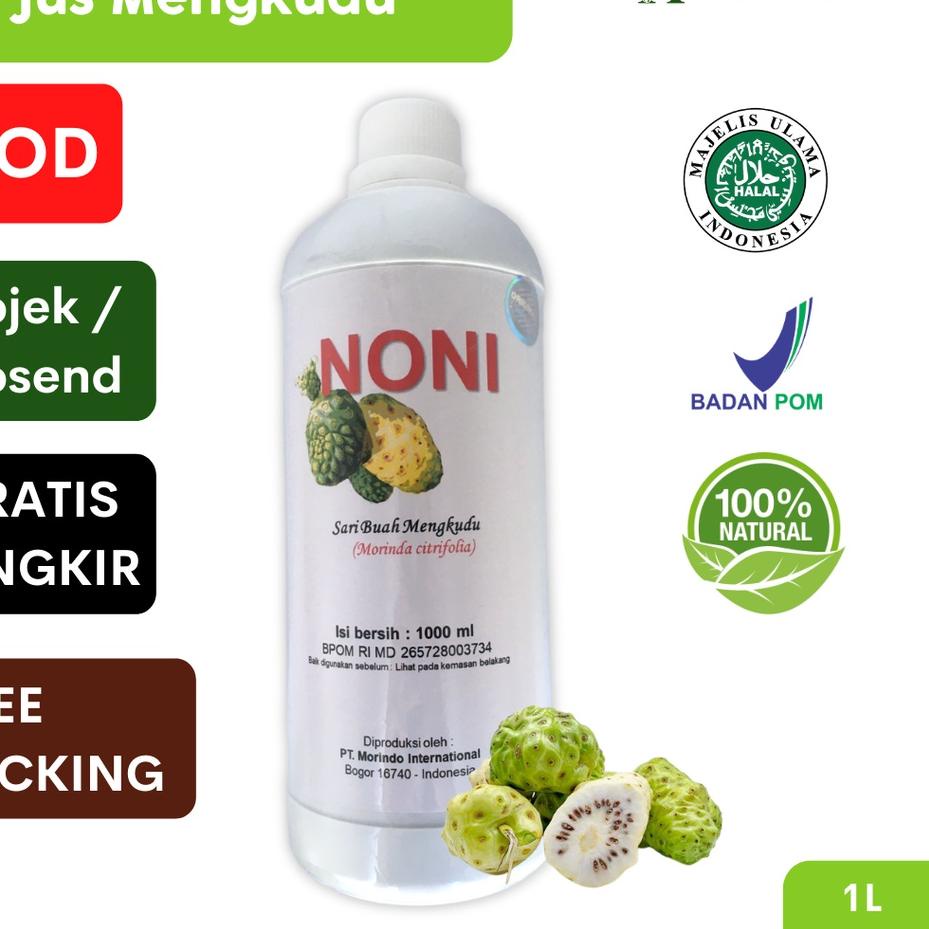 

✨New✨ Jus Mengkudu Noni 1 Liter / Mengkudu Asli 100% Organik / Jus Mengkudu / Obat Hipertensi / Sari Mengkudu / Obat Diabetes / Herbal Alami / Mengkudu Asli serbuuu !