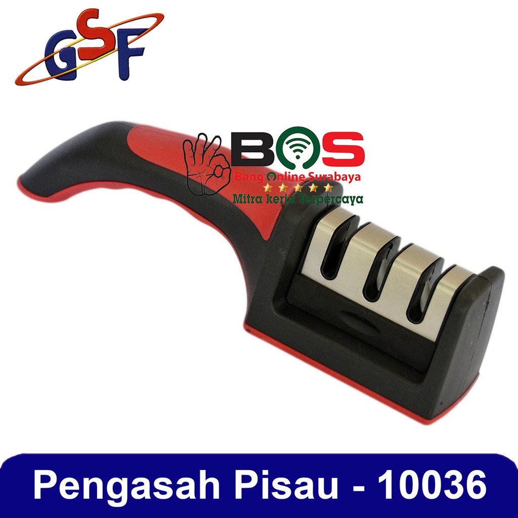 Alat Pengasah Alat Asahan Pisau Gunting Dapur GSF-10036 Knife Sharpener