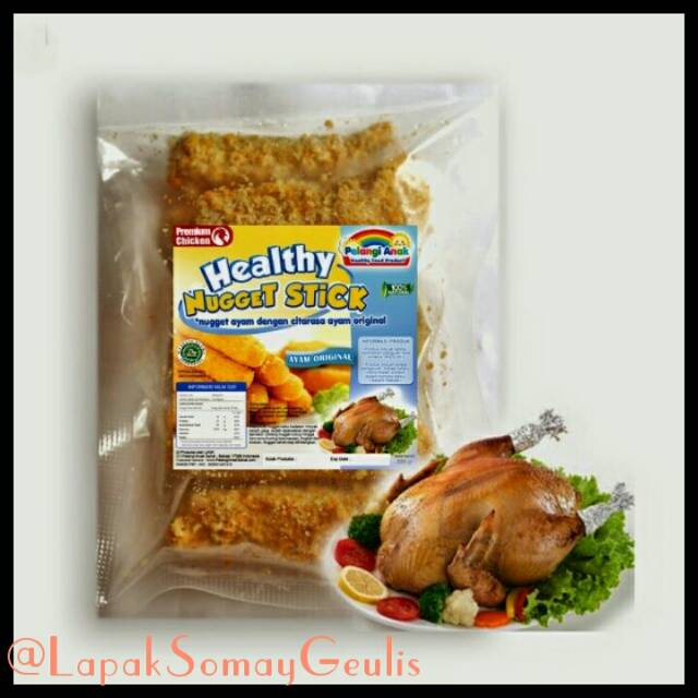 

Healthy nugget Stick Ayam 'Pelangi Anak'