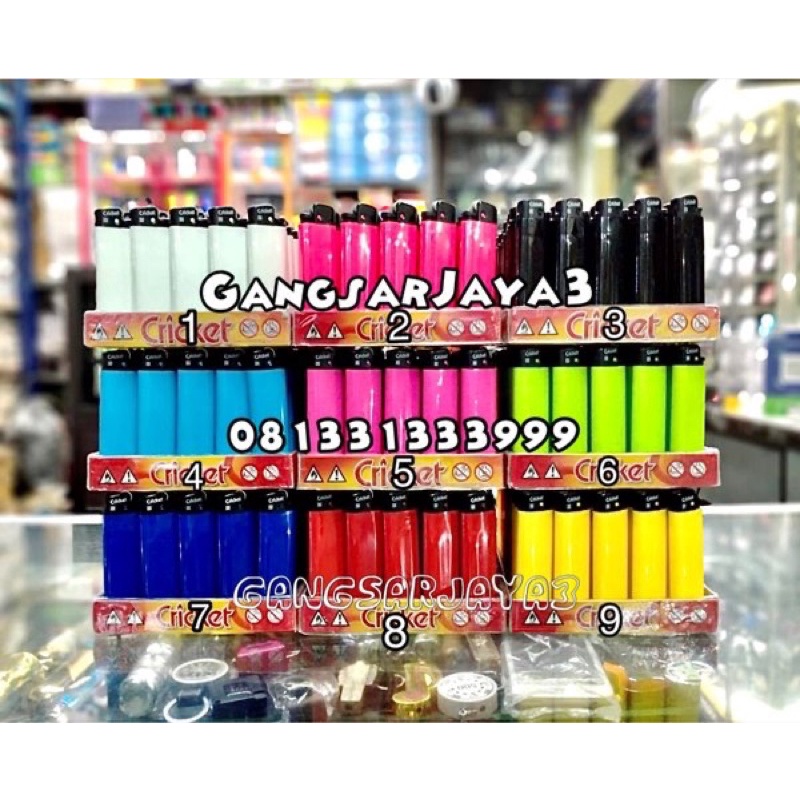 korek Cricket Polos warna 50pc