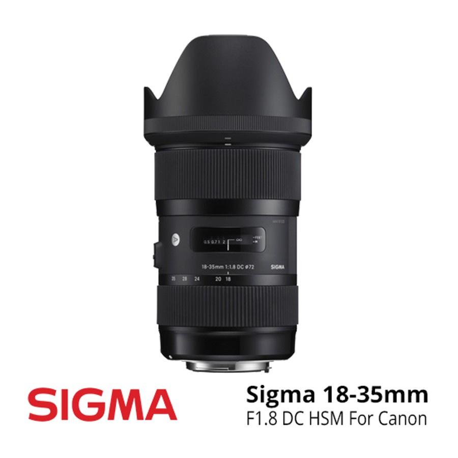 Lensa Sigma Canon 18-35mm F/1.8 DC HSM ART
