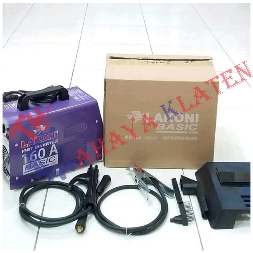 MESIN LAS LISTRIK 900WATT LAKONI BASIC 162 IXS INVERTER