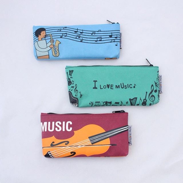 

Music Pencil Case | Tempat / Kotak Pensil