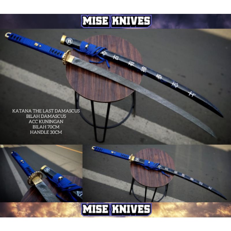 KATANA SAMURAI THE LAST DAMASCUS PUTUS PAKU