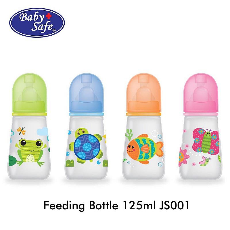 Baby Safe Feeding Bottle 125ml JS001 - Botol Susu Bayi
