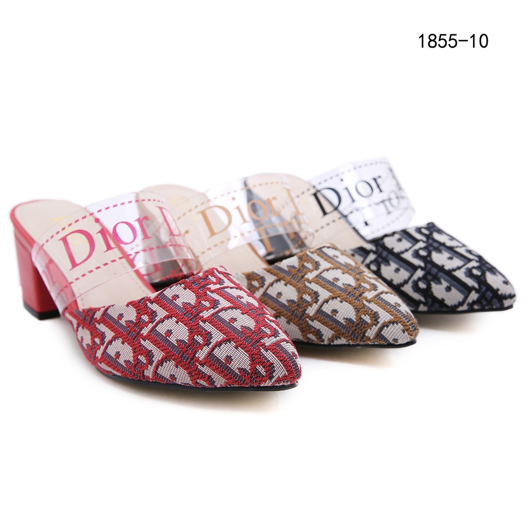 DR Canvas Block Heels  Shoes 1855-10