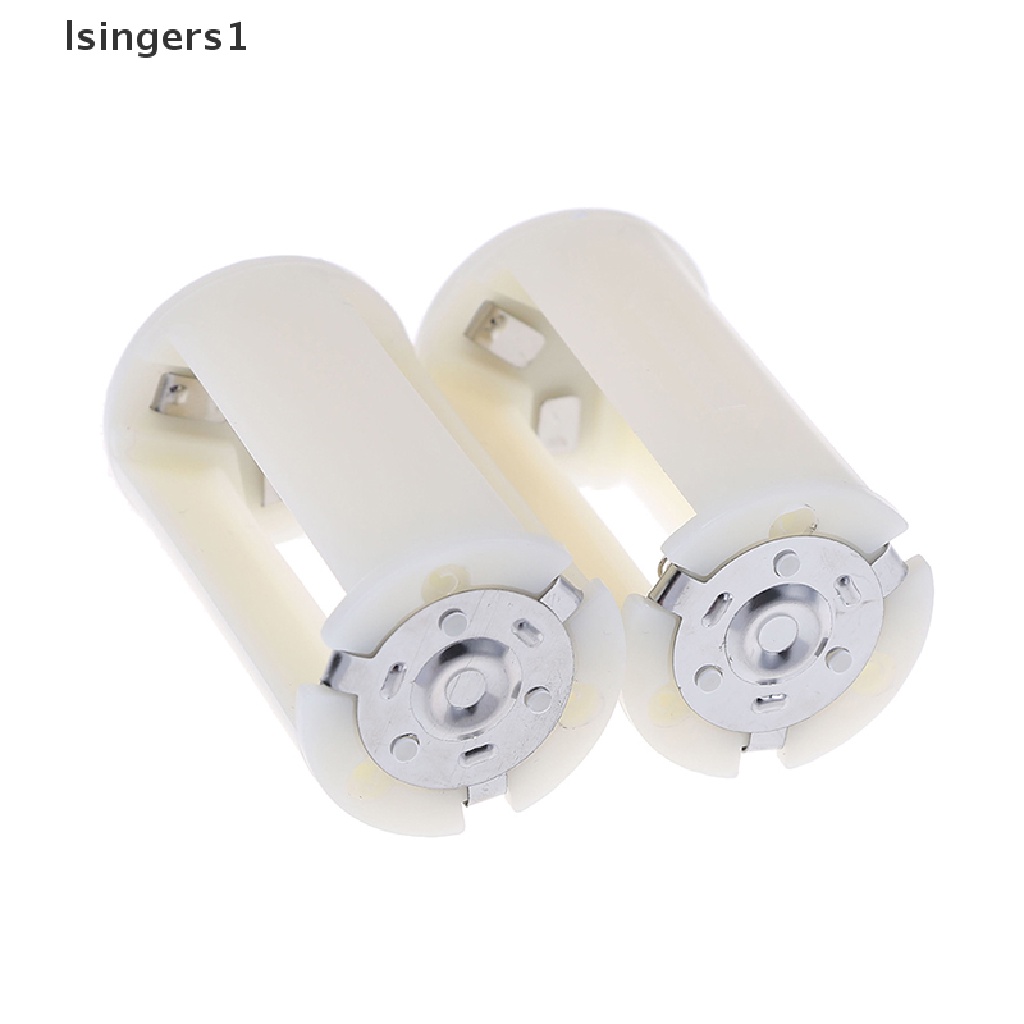 (lsingers1) 1pc Kotak adapter Konverter holder Baterai AA Ke D