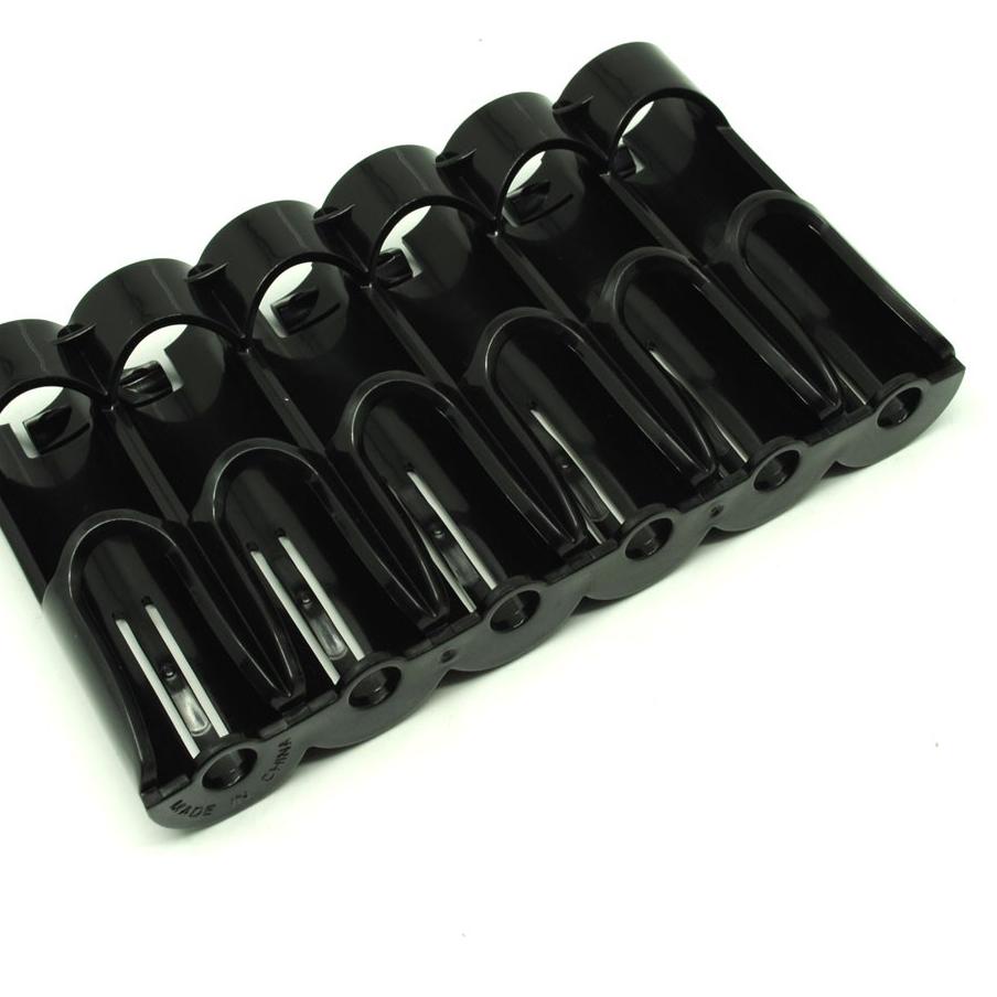 IVG Efest Battery Holder 18650 Case 3 6 Slot Black Red Violet Pelindung Baterai PC3 PC6 PC Tempat Wa