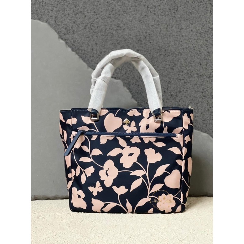 tas KS original/Kate spade medium satchel jae garden vine night cap multi