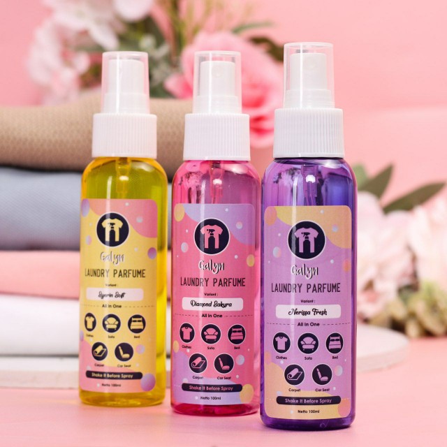 [agen Resmi] Parfume Laundry 100ml | Pengharum Pakaian, Sofa, Bed, Karpet, Dan Kursi Mobil
