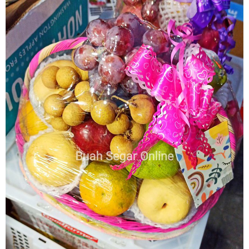 Jual Parcel Buah / Parcel Lamaran / Bingkisan Untuk Kerabat / Kado Ulang Tahun / Bingkisan Buat Atasan Indonesia|Shopee Indonesia