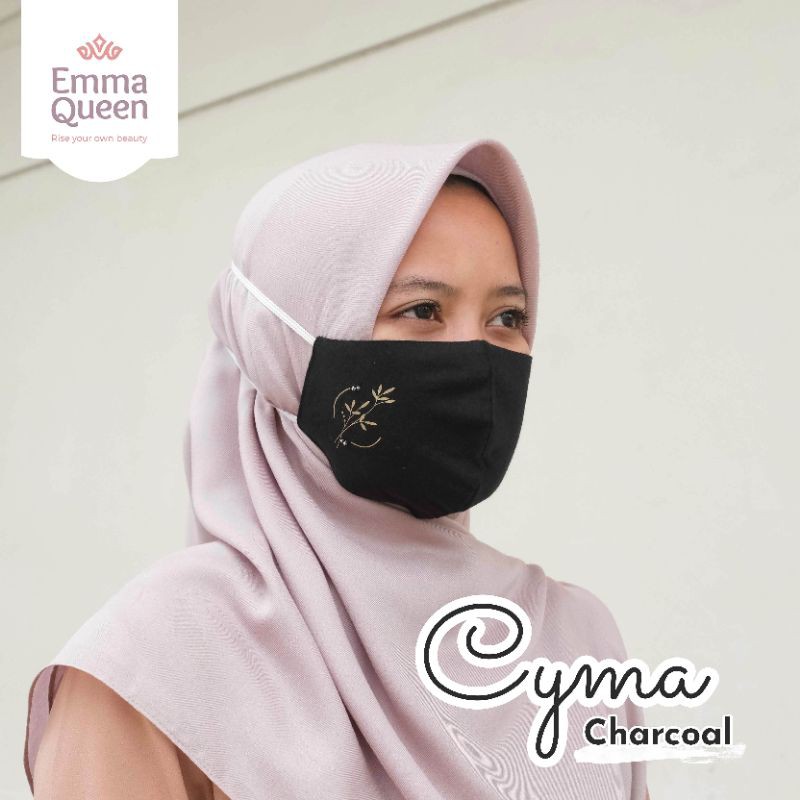 EmmaQueen - Masker Cyma by EmmaQueen-Charcoal