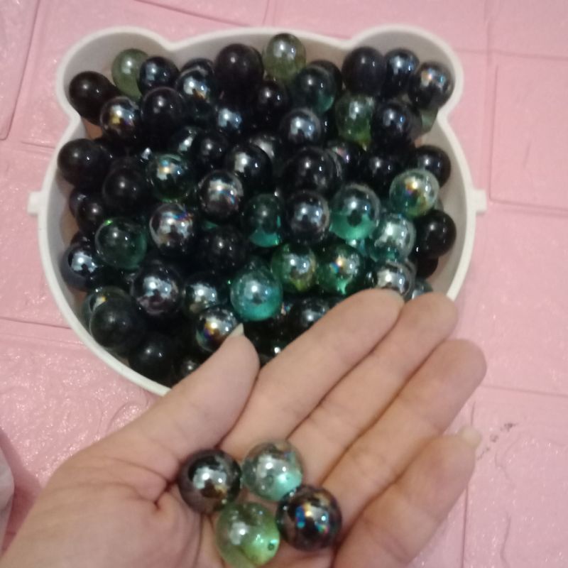 LYSASHOP - Kelereng Guli Pop It 1bh Mainan Edukasi Anak - Anak Zaman Dulu Mainan Nostalgia Keluarga-Kelereng Metalik