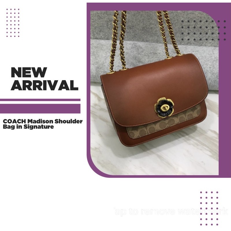 COACH Madison Shoulder Bag in Signature