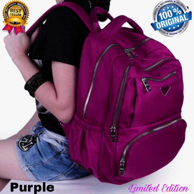 Original Tas Ransel Chibao LAPTOP 14 Inch Wanita Import Korea Best Seller Terbaru Elegan Design