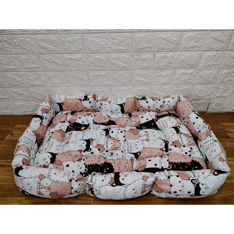 Bantal Alas Kasur kucing/Bantal Kucing/Anjing/Kasur Hewan/Pets Bed BESAR 70cm X 45cm/MURAH