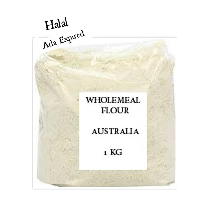

[COD] Whole Meal Flour from Australia 1kg / Tepung Gandum [COD]