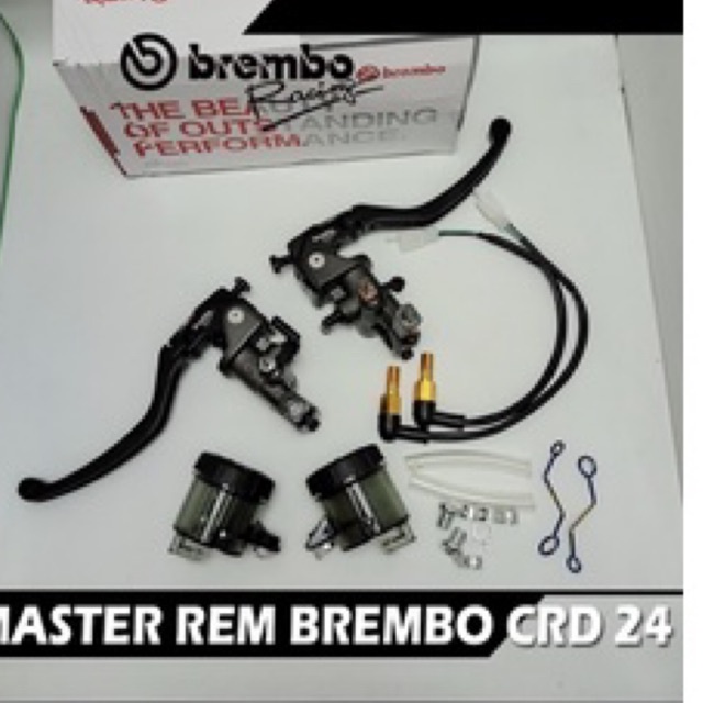 Termurah Master Rem Brcmbo CRD 24 19RCS Radial set TABUNG Big Smoke SET Dudukan Spion Drat Honda NMax XMax PCX ADV