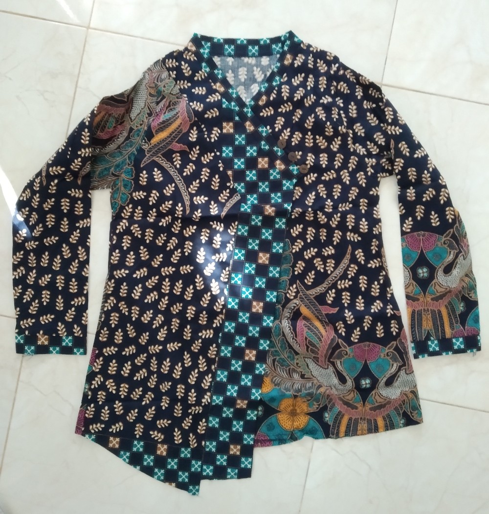 Batik Wanita - Atasan Blouse Batik Wanita Fashion 516