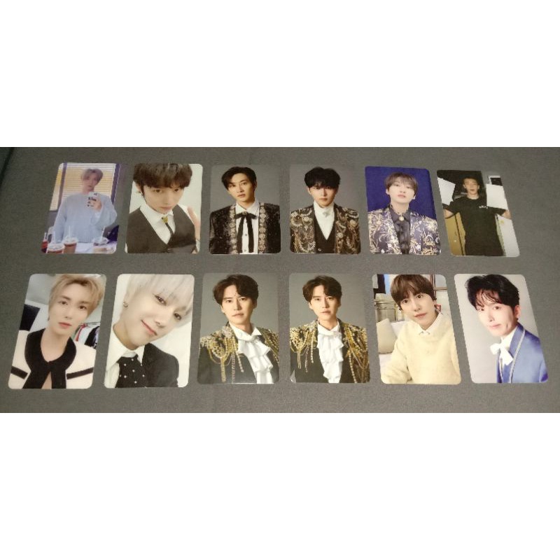 Photocard Super Junior pc The Renaissance (tag Kyuhyun Donghae Eunhyuk Heechul Yesung )