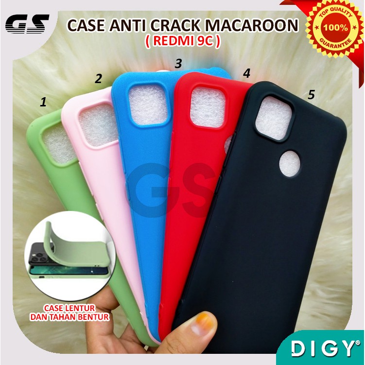 Redmi 9  MI 9A  MI 9C  MI NOTE 9 MI NOTE 9 PRO  TPU Case Casing anticrack Macaron  Warna