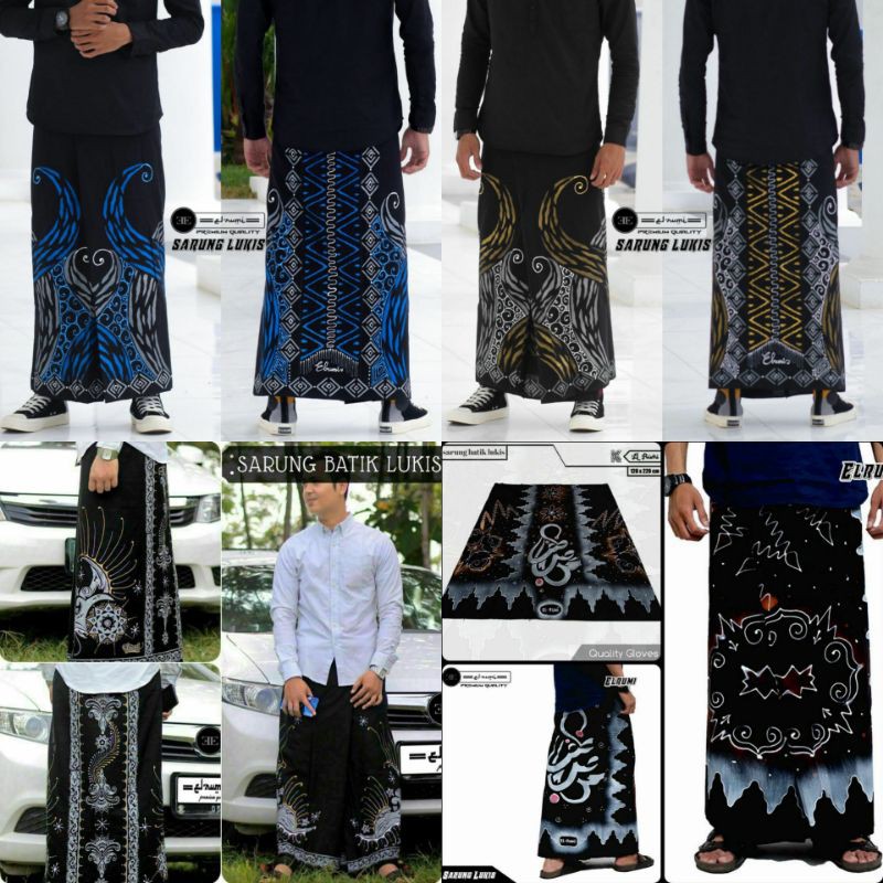 SARUNG BATIK LUKIS AVATAR ORIGINAL ELRUMI PEKALONGAN