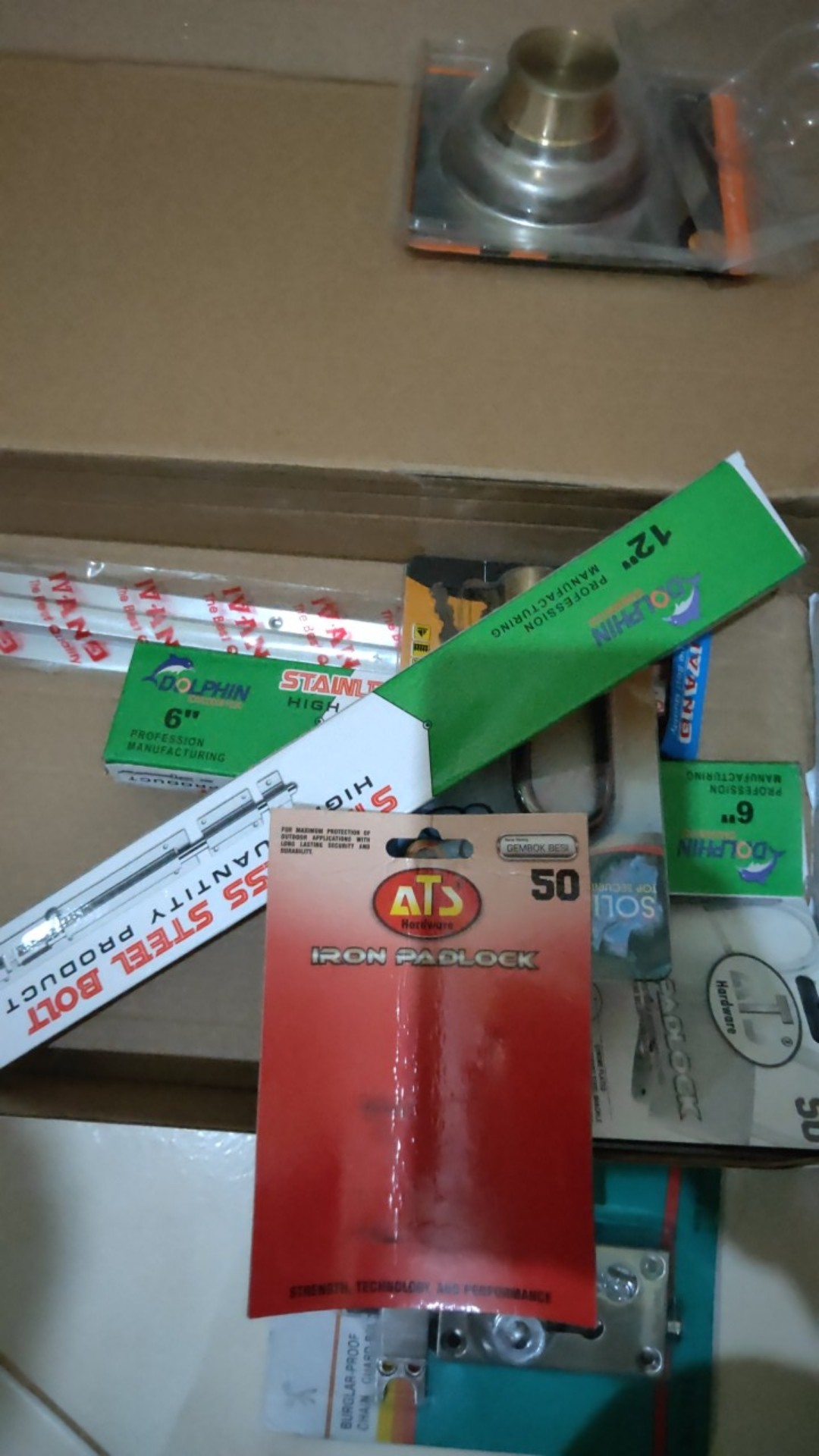 Selot / Grendel Pintu Stainless 12in 30cm