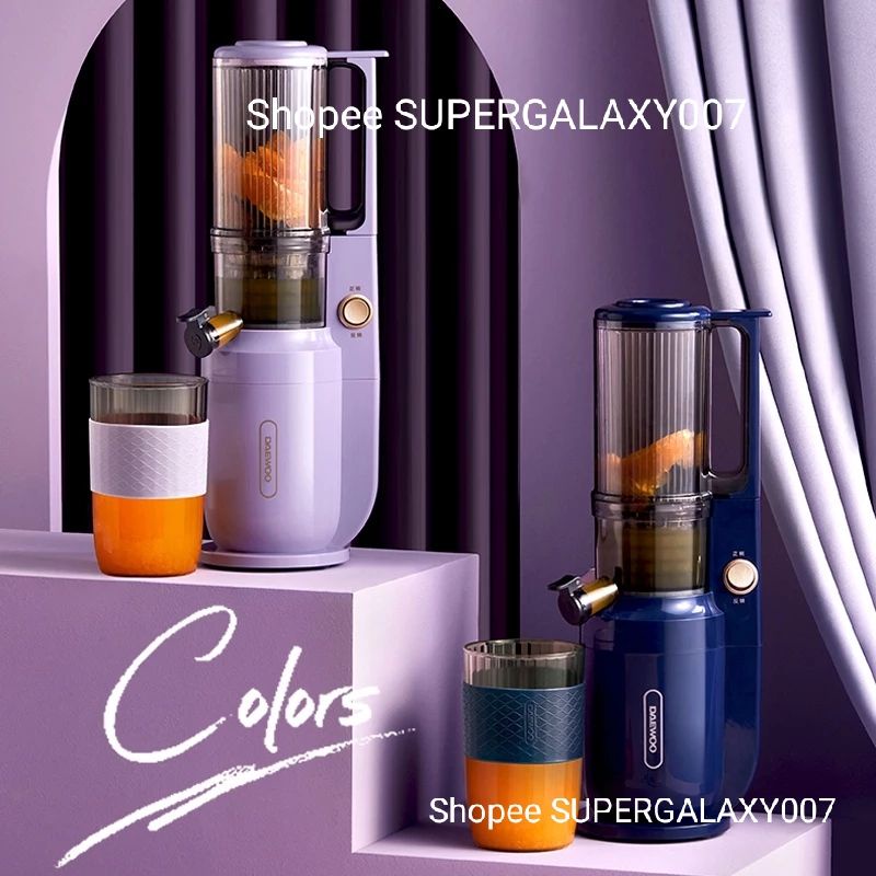 Daewoo Juicer Daewoo Household Electric Slow Juicer Blender Buah Juicer Buah Multi Juice