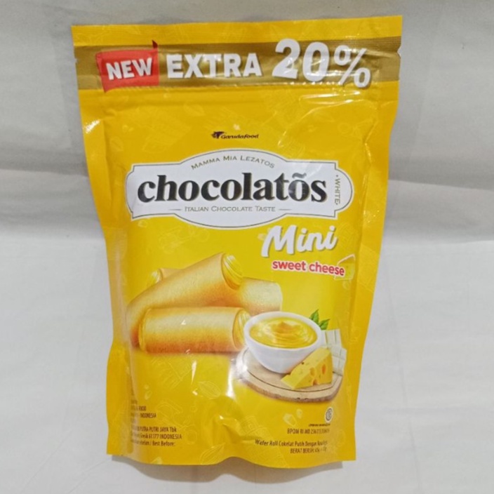 

CHOCOLATOS MINI POUCH CHEESE 65GR+13GR