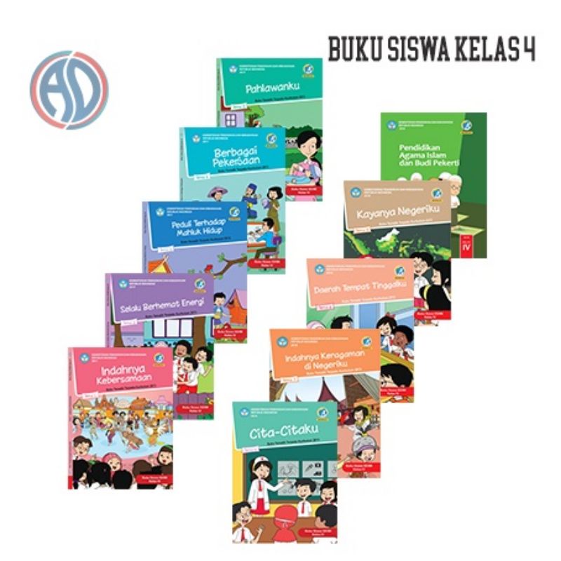 

BUKU TEMATIK KELAS 4 SD/MI - Tema 1, INDAHNYA KEBERSAMAAN