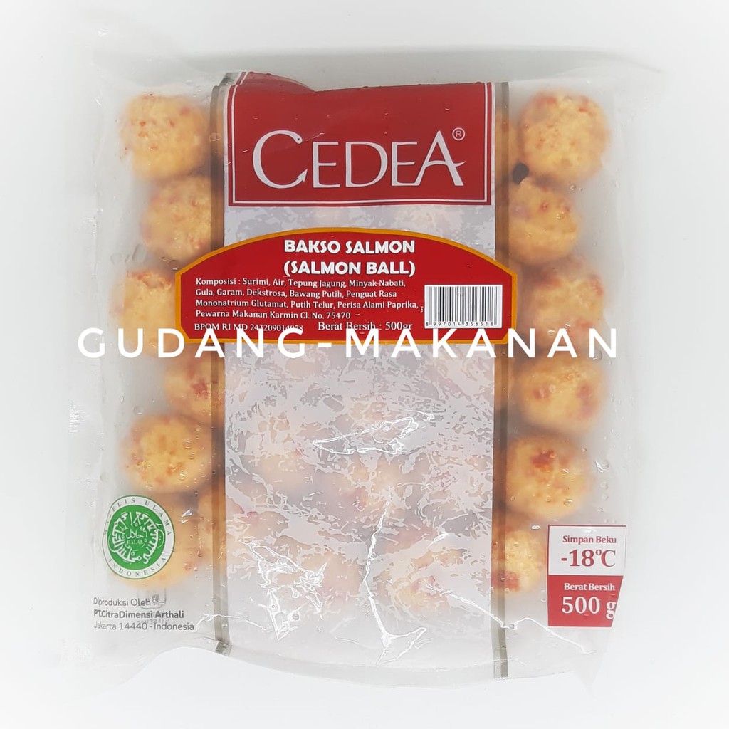 Cedea Bakso Salmon 500gr