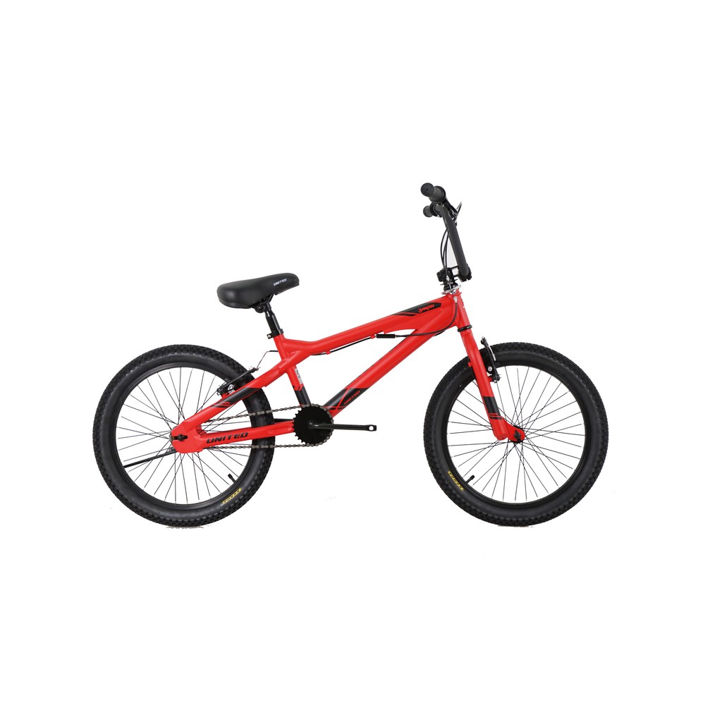 [9.9 Crazy Sale] United Bike Sepeda BMX 20-01SP UNITED JUMPER 01 (9) RD-BK