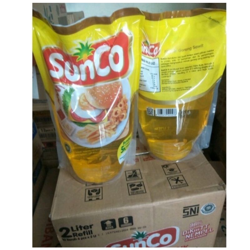 

Minyak Goreng Sunco 2L Pouch