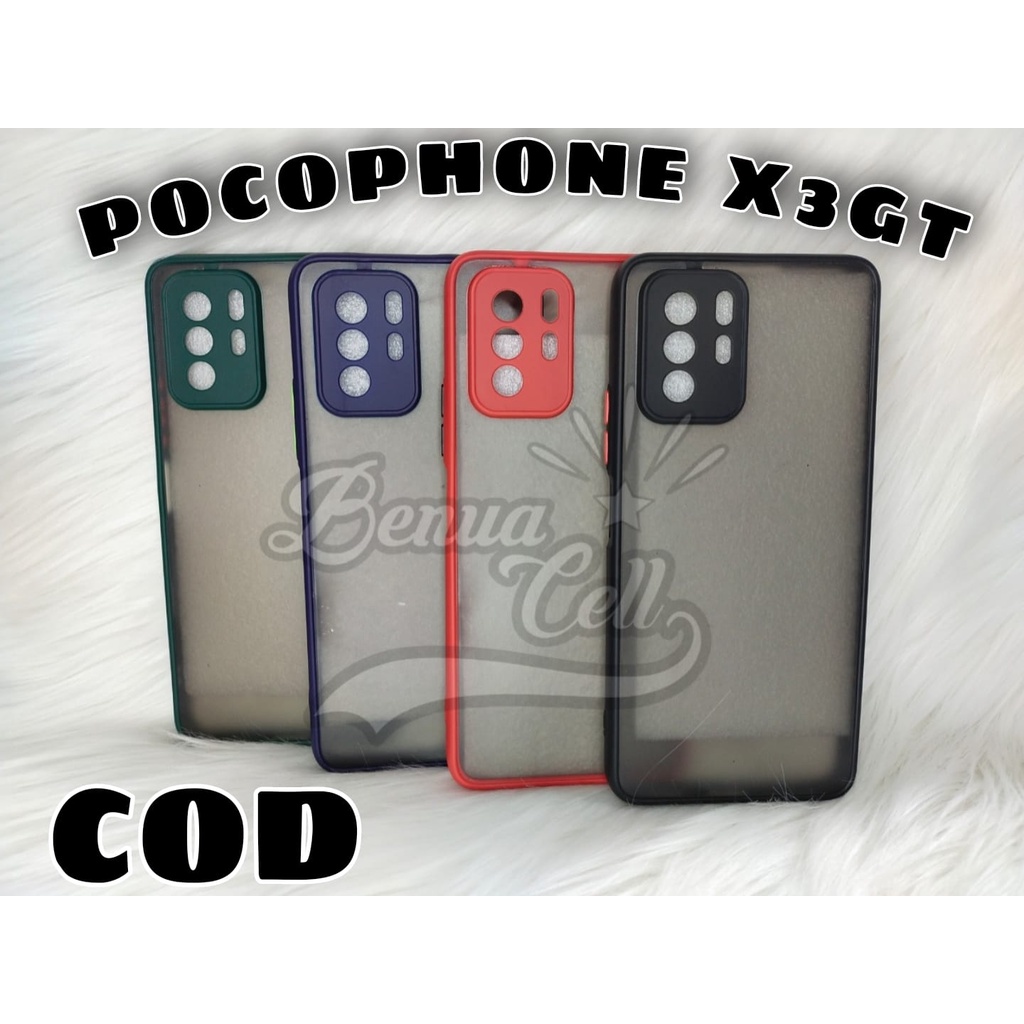 POCO X3 GT  CASE DOVE RING KAMERA POCOPHONE X3 GT CASE MATTE - BC