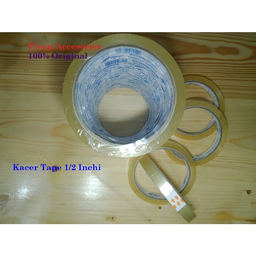 Isolasi Solasi Solatip Solatep Kacer Tape 1/2 Inch