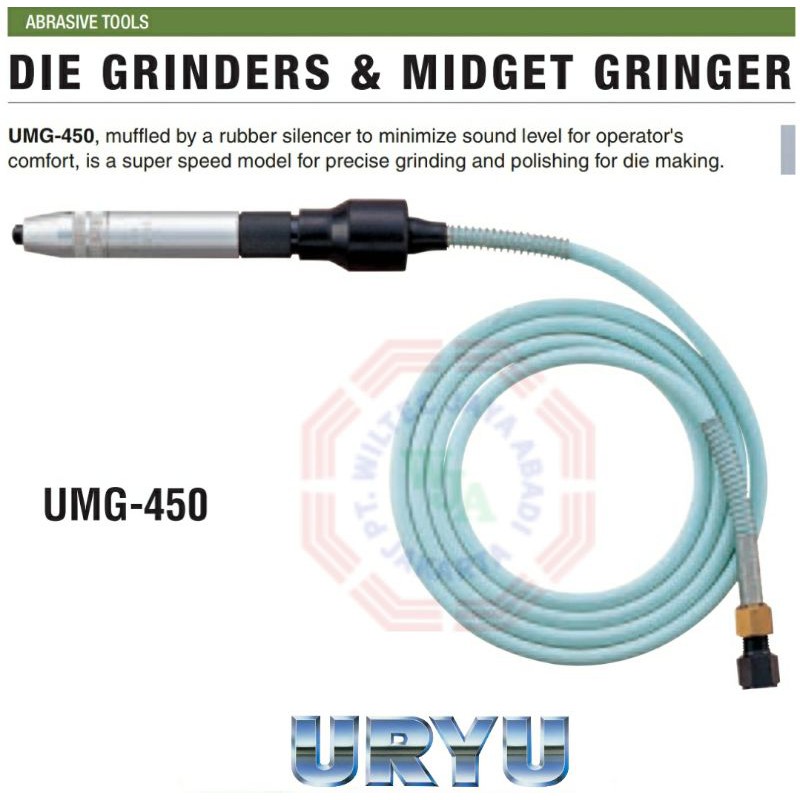 URYU UMG-450 Pencil Die Grinder 3mm (Japan)