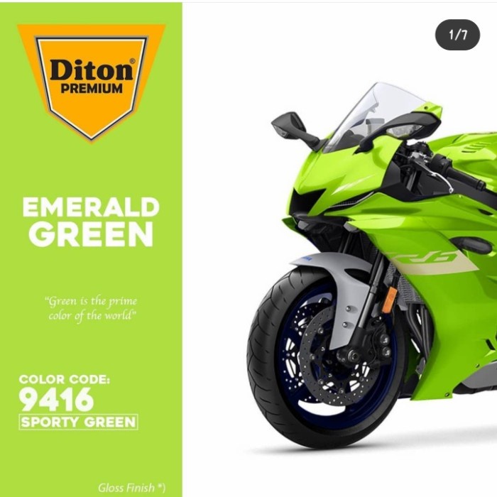 Pilok Pilox DITON Premium H9416* Sporty Green / 9416 Hijau Muda (400cc/400ml)