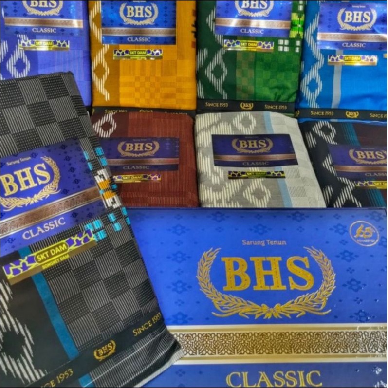 Sarung Tenun BHS Classic Gold SKT DAM SKT BRL SKT BTG SKT RTM SKT MTR