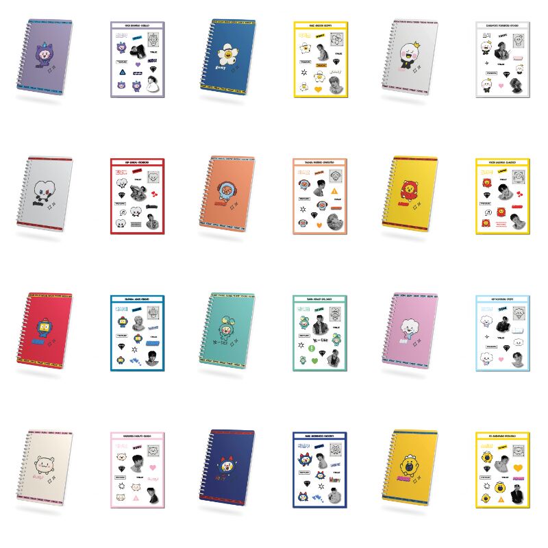 

TRUZ Notebook set • treasure notebook spiral