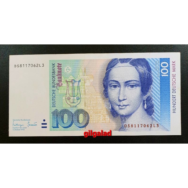 GERMANY 100 DEUTSCHE MARK 1997 UANG ASING