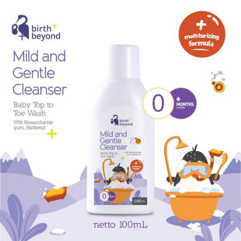 Birth Beyond Mild And Gentle Cleanser 100 ml / Sabun Mandi Bayi / Birth Beyond